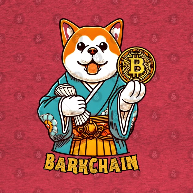 Bitcoin dog for dog lovers by Japanese Fever